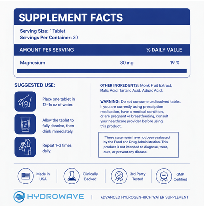 HydroWave™ Hydrogen Tablets