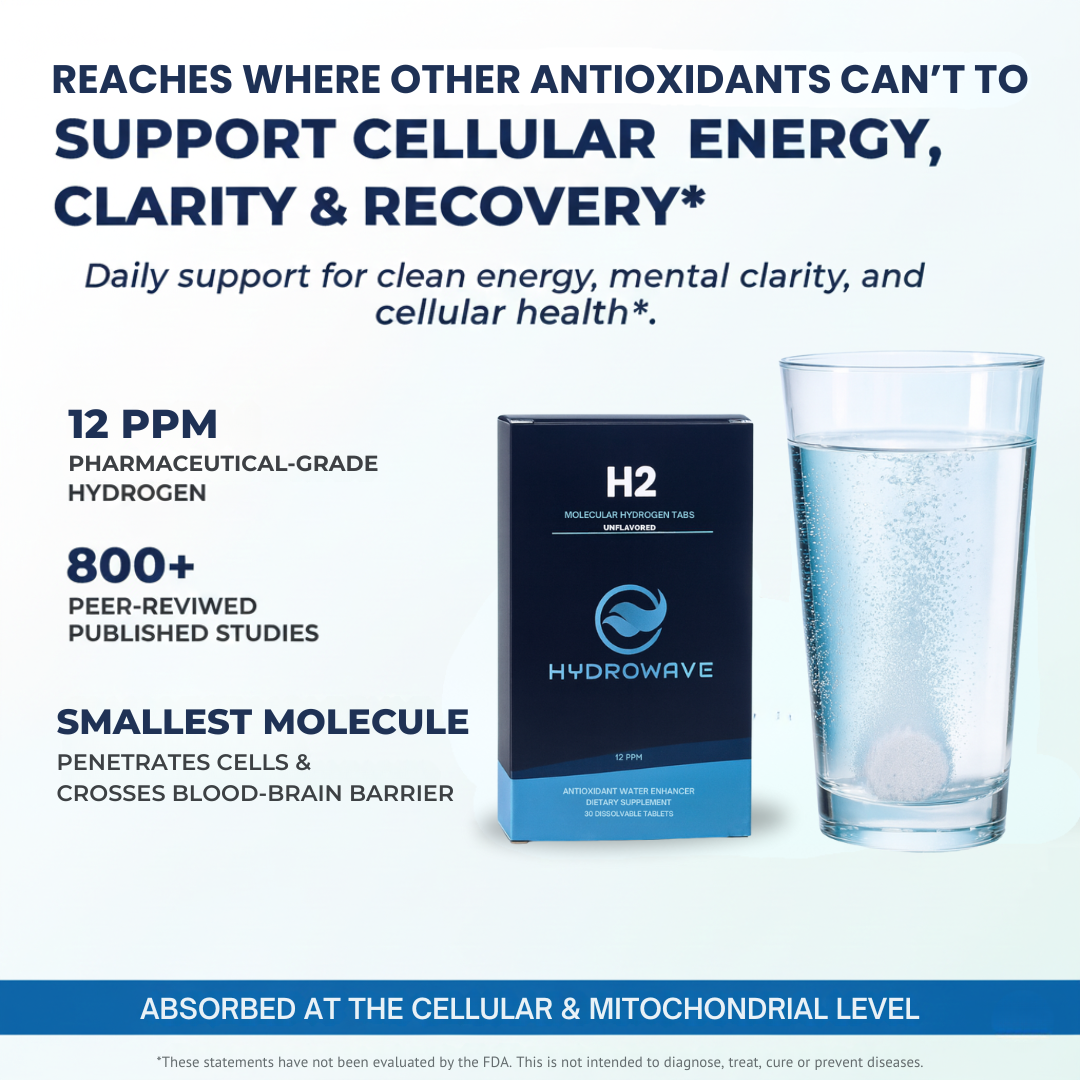 HydroWave™ Hydrogen Tabs - BOGO Sale CC No sub