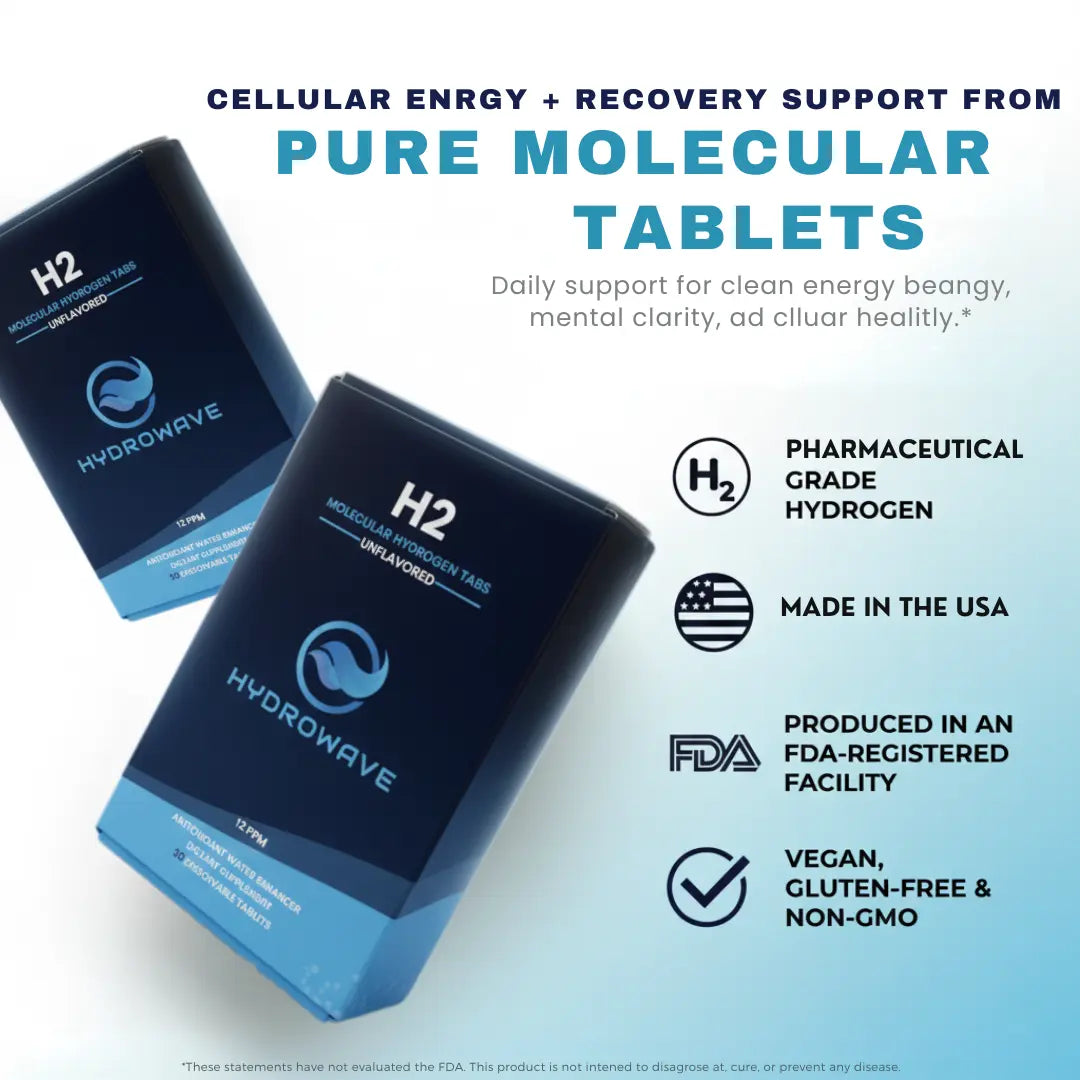HydroWave™ Hydrogen Tabs - BOGO Sale