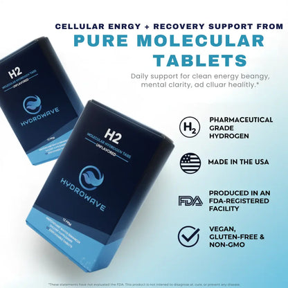 HydroWave™ Hydrogen Tabs - BOGO Sale
