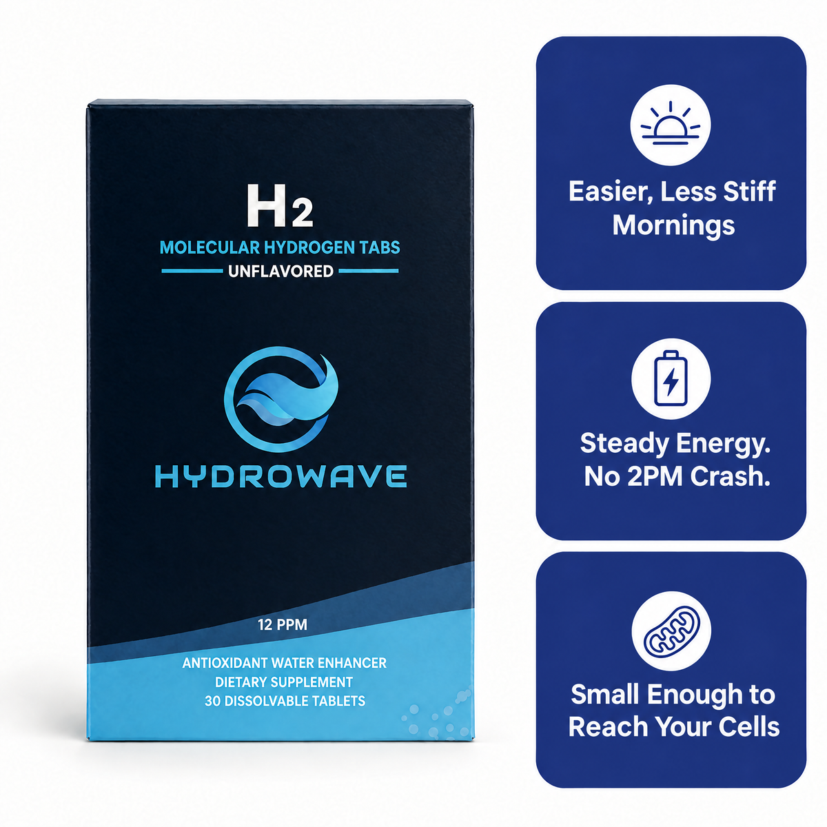 HydroWave™ Hydrogen Tablets