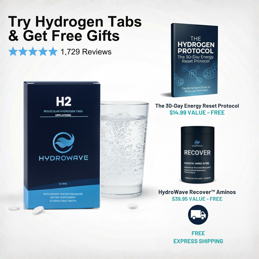 HydroWave™ Hydrogen Tabs - BOGO Sale CC No sub