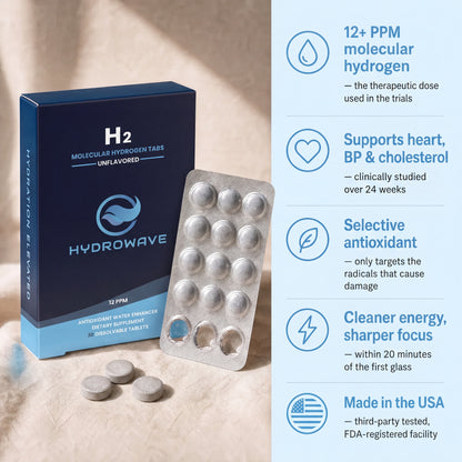 HydroWave™ Hydrogen Tabs - BOGO Sale