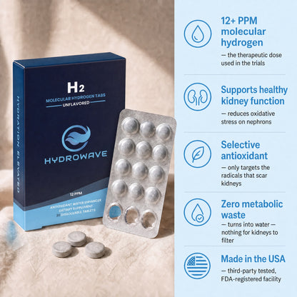 HydroWave™ Hydrogen Tabs - BOGO Sale