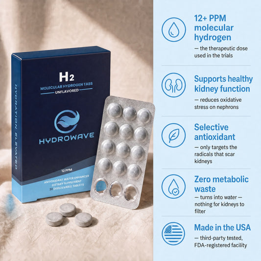 HydroWave™ Hydrogen Tabs - BOGO Sale